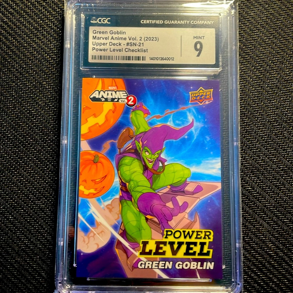 CGC Marvel Anime vol.2 Upper Deck Power Level Green Goblin
